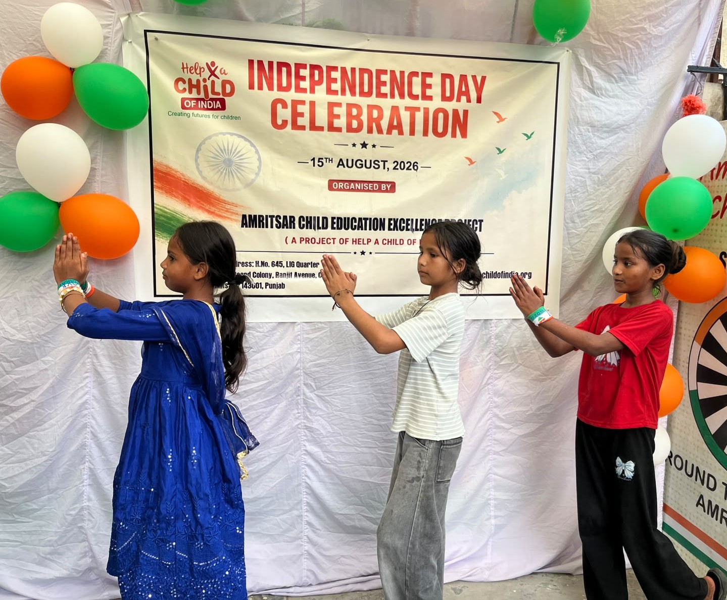 INDEPENDENCE DAY CELEBRATION, AT AMRITSAR PUNJAB