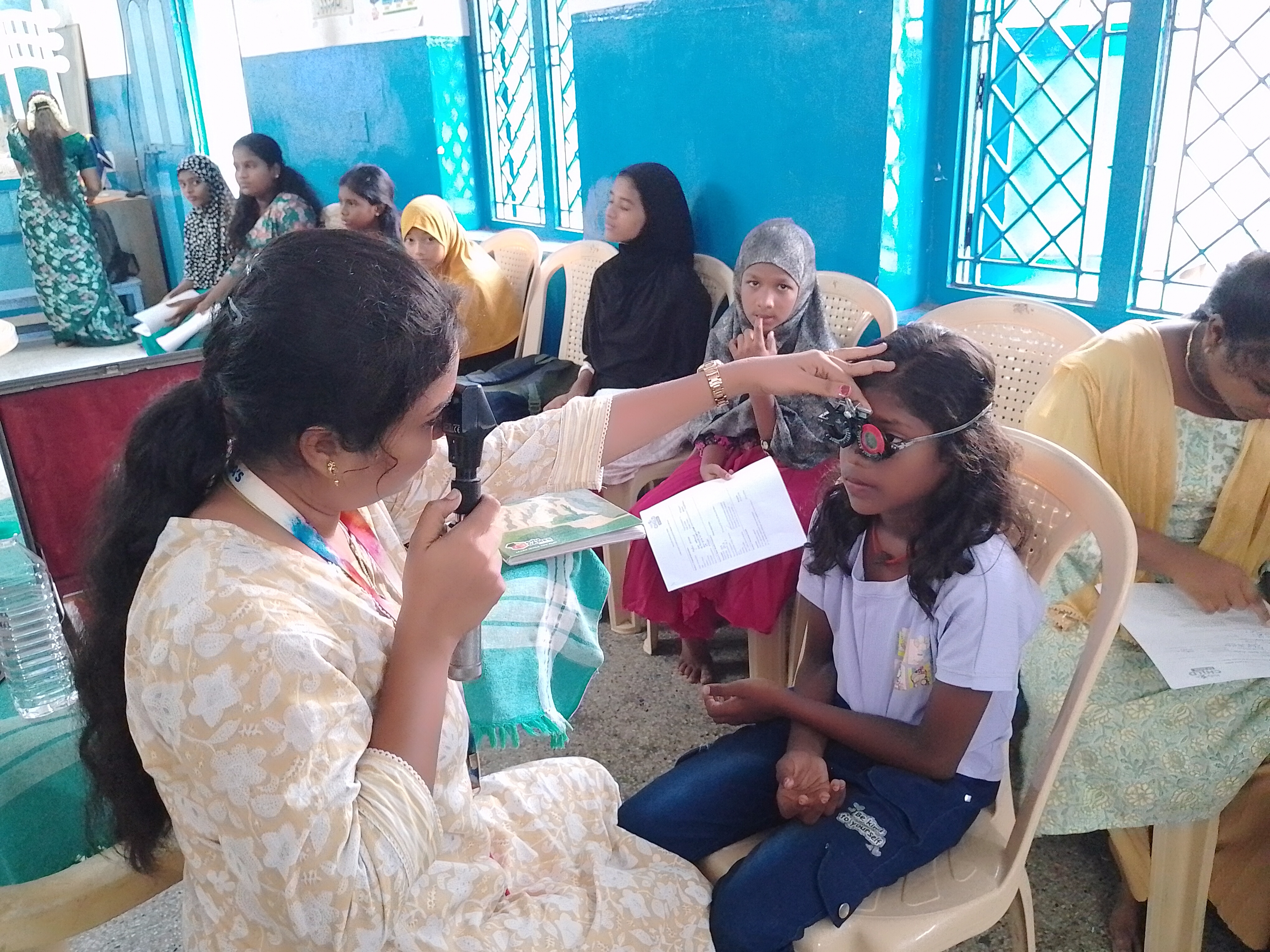 GENERAL HEALTH CHECK UP FOR THE STUDENTS AT PULIANTHOPE, CHENNAI CHILD EDUCATION EXCELLENCE PROJECT