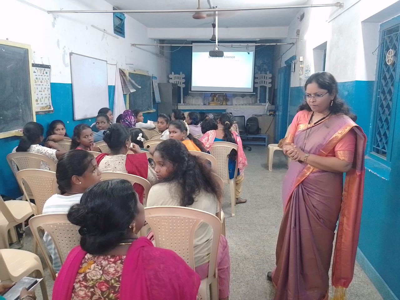 MENSTRUAL HYGIENE AWARENESS PROGRAM- PULIANTHOPE, CHENNAI